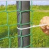 Забор из пластиковой сетки своими руками